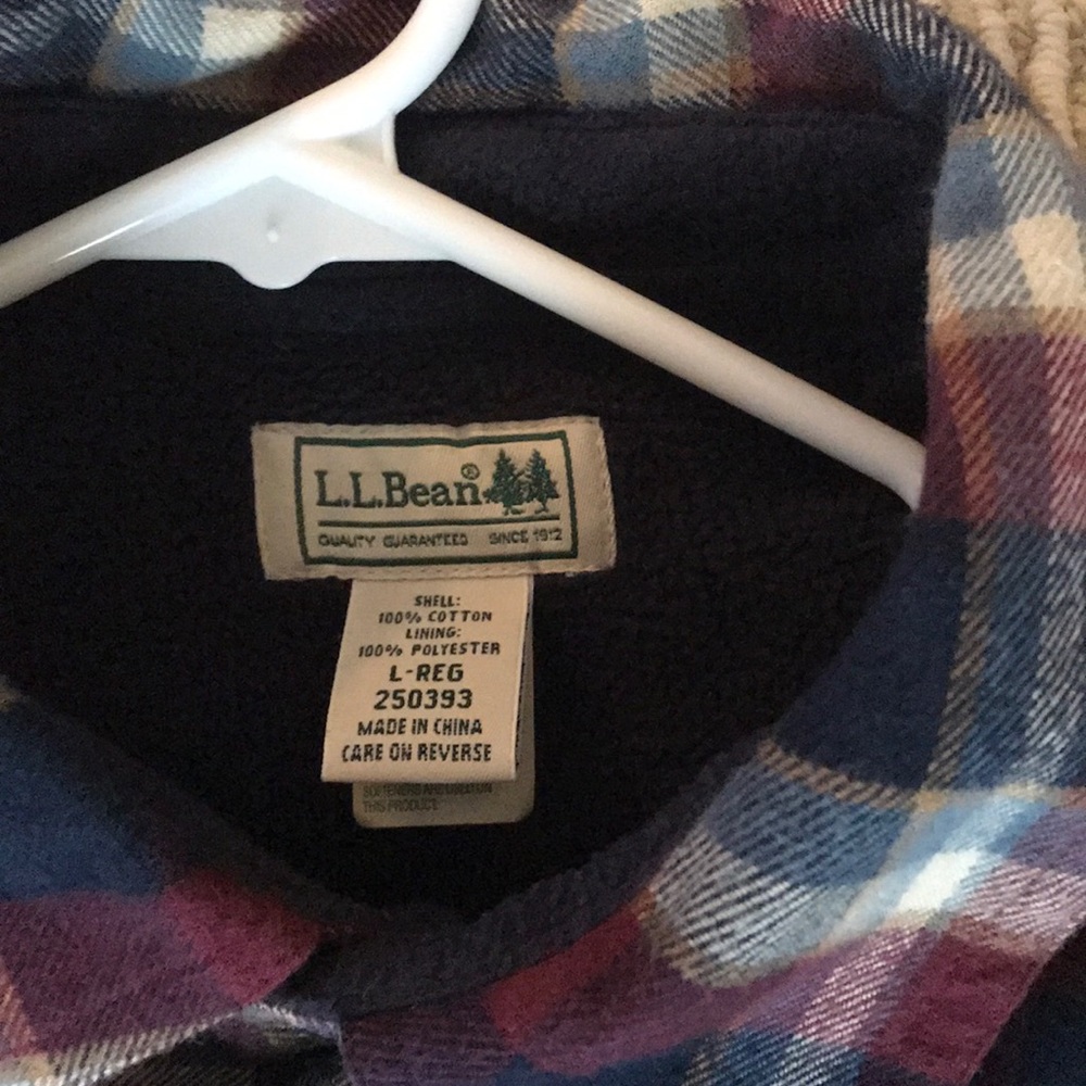 Fleece lined button down - Picture 2 of 2